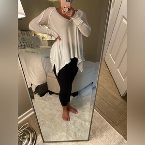 Free People Waffle Knit